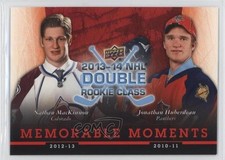 2013 National Hockey Card Day Nathan MacKinnon Jonathan Huberdeau Rookie RC 0b45. rookie card picture