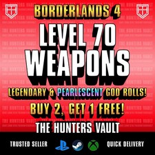 Borderlands 4 LEVEL 70 WEAPONS • God Roll BL4 Gun • PC PS XBOX Buy 2 Get 1 Free!