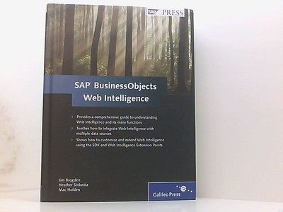 SAP BusinessObjects Web Intelligence (SAP PRESS: englisch) Jim Brogden ; Tanner 