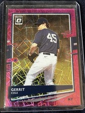 2020 Panini Donruss Optic - Gerrit Cole #133 Pink Velocity Prizm /199