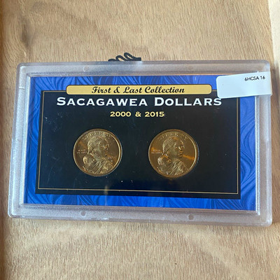 Native American Sacagawea/Mohawk $1 2-Coin Set 2000 & 2015 P Business