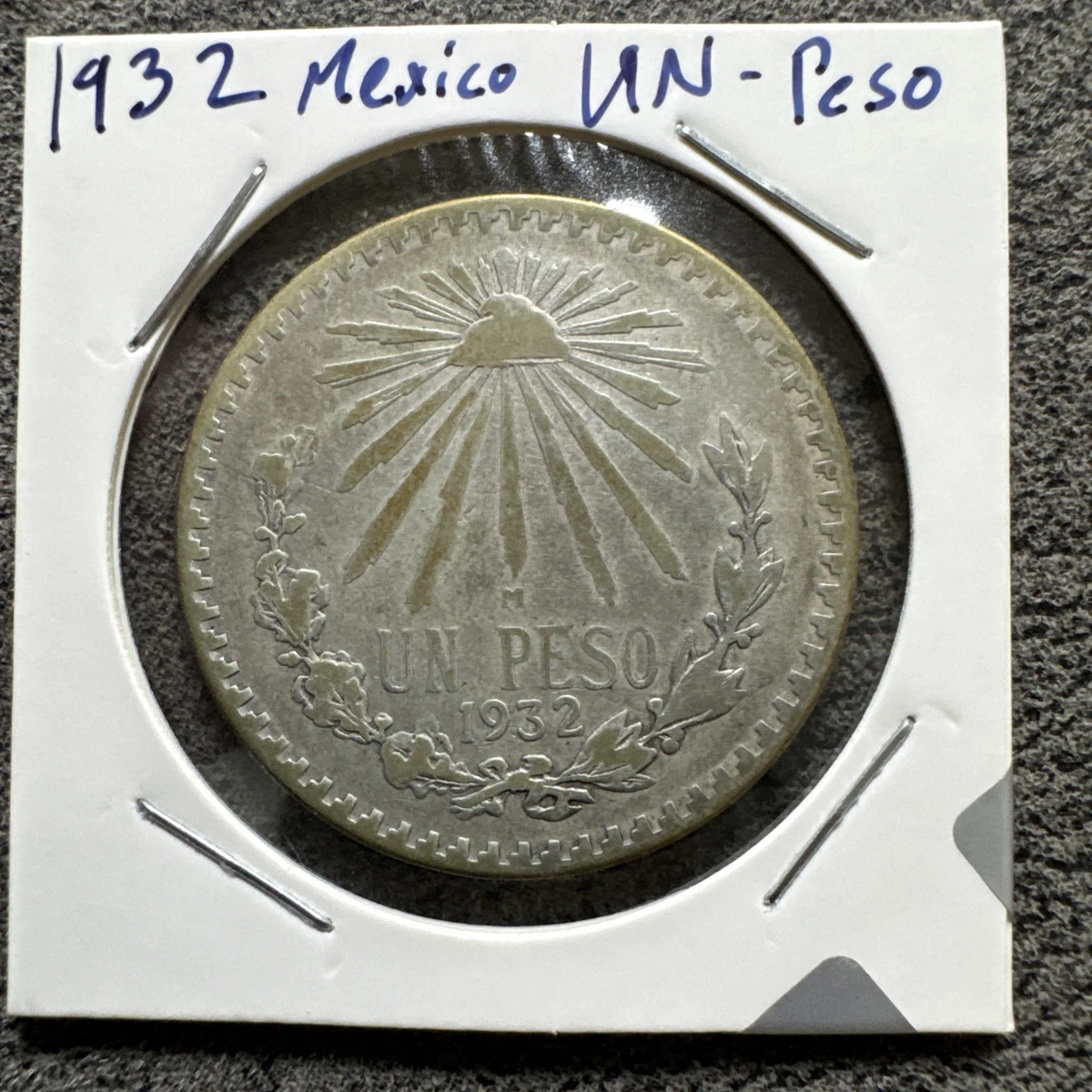 1932年 メキシコ 1ペソ  本物保証　銀0.720 1 Peso 1932 Year Silver Mexican Coins (1905-Now) for sale | eBay