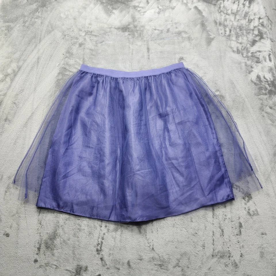 Issac Mizrahi Live Skirt Womens XL Purple Layered Tulle TuTu Party Whimsy Fairy - Image 2 of 4