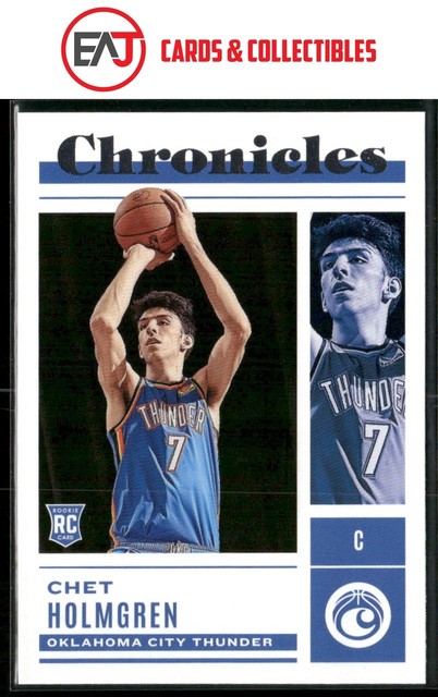 Chet Holmgren 2022-23 Panini Chronicles RC Rookie #49 Oklahoma City Thunder