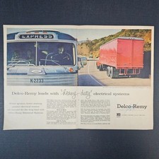 1955 Delco-Remy Heavy Duty Electrical Systems GM General Motors Vintage Print Ad