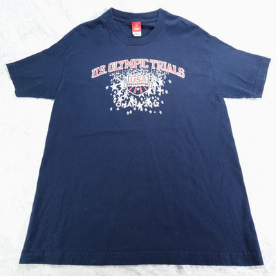 USA Swimming Olympic Trials T-Shirt Men's Lg Omaha, NE 2012 Team Apparel