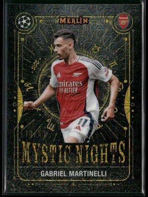 Gabriel Martinelli 2024-25 Merlin UCC Mystic Nights Gold #MN-10