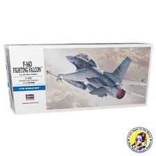 HASEGAWA 1/72 USAF F-16D Fighting Falcon Model Kit D15