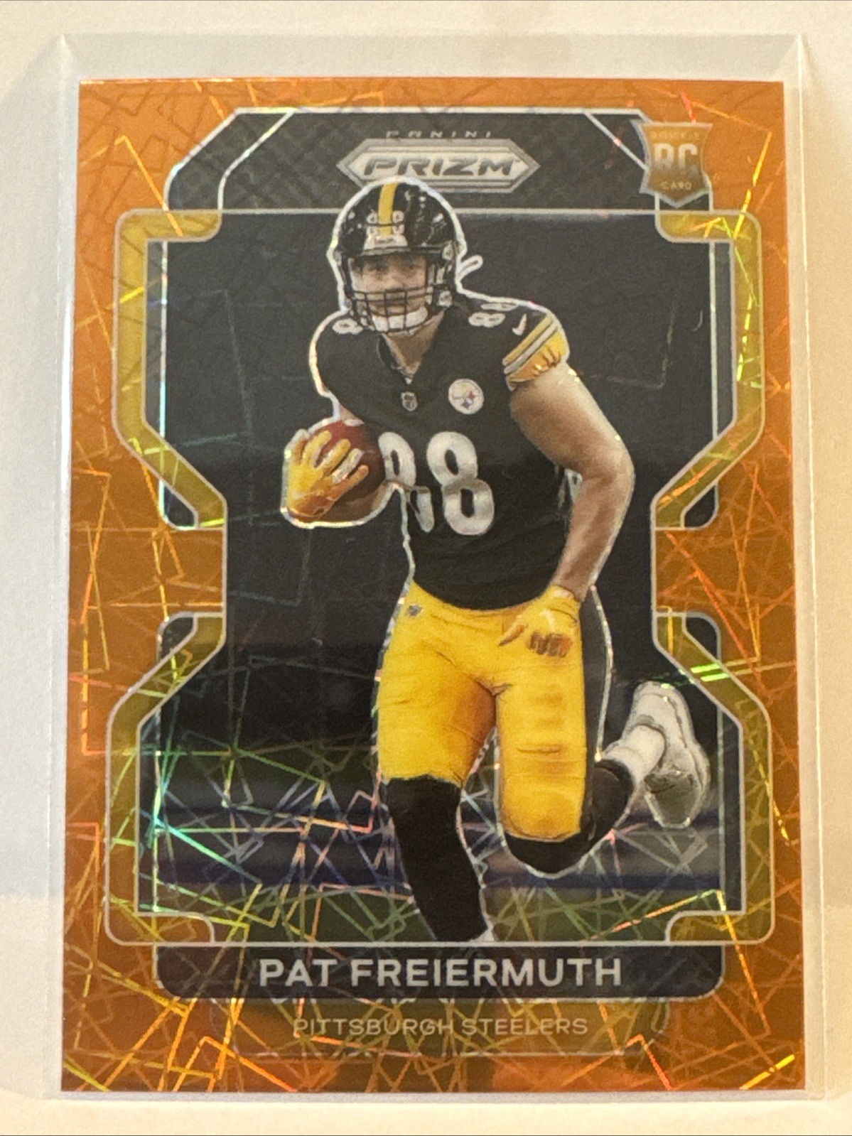 2021 Panini Prizm - Rookie Pat Freiermuth #362 Lazer Prizm (RC)
