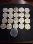Mixed Dates 1948-1964 90% Silver Franklin Half Dollars - Roll of 20 Random dates