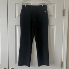 Lands  End Women  s Stretch Athletic Workout Leggings/Pants Sz Small 6-8 Black