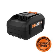 WORX WA3578 20V MaxLithium 4.0 Ah Battery 2 pieces -SR