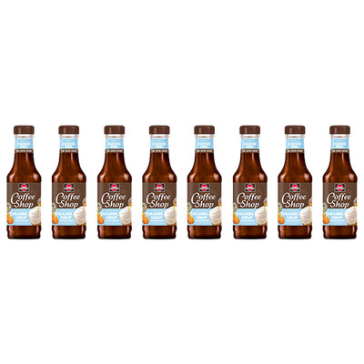 Schwartau Coffee Shop Sirup Karamell zuckerfrei, 200ml 8er Pack