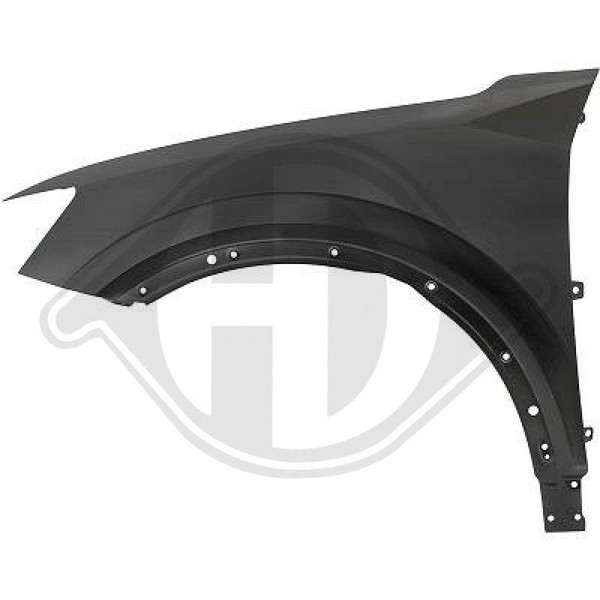 1X KotflüGel Diederichs 1055007 FüR Audi Vorne Links-image