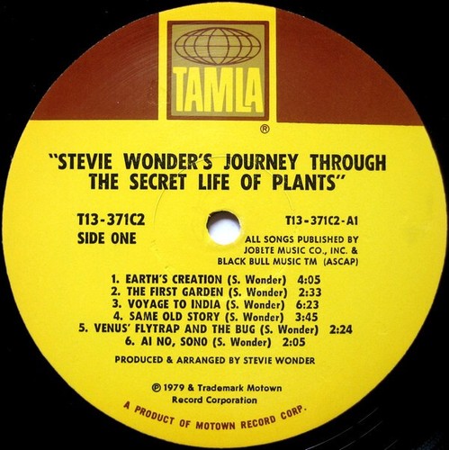 Stevie Wonder's Journey Through The Secret Life Of Plants / Vinyl / 70s Soul - Picture 3 of 3