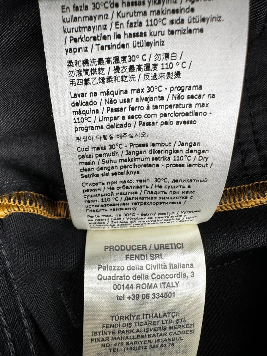FENDI BLACK JEANS-SIZE-33/34 | eBay FENDI BLACK JEANS-SIZE-33/34 | eBay