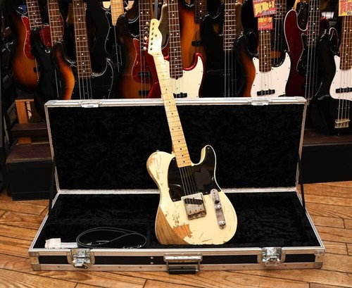 Fender Custom Shop Jeff Beck Esquire Relic by Greg Fessler USA 2006 Solid Guitar - Picture 8 of 9