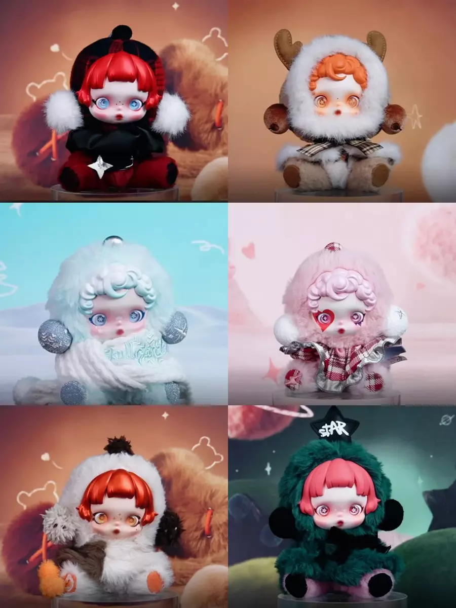 Genuine POP MART SKULLPANDA Winter Symphony Series Plush Genuine POP MART SKULLPANDA Winter Symphony Series Plush