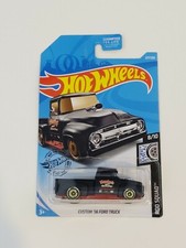 Hot Wheels Rod Squad: Custom '56 Ford Truck - Black (2019)