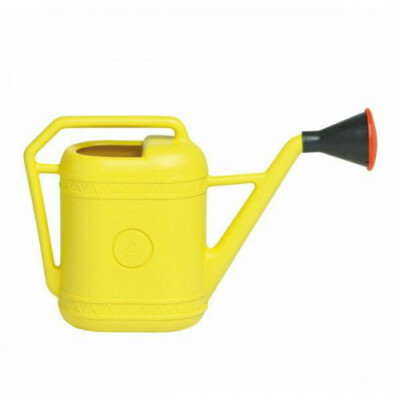 Annaffiatoio In Plastica Giallo Da 2 Litri Per Giardino E Balcone