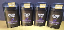 Lot (4) Power Stick Deodorant Antiperspirant Xtreme Cool Blast - 2 Oz ea.