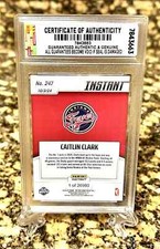 CAITLIN CLARK 2024 Panini Instant All-ROOKIE TEAM GRADED GEM-MT 10 #247