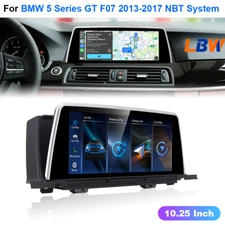 For BMW 5 Series GT F07 2013-2017 NBT System 10.25'' Touch Screen Carplay Stereo