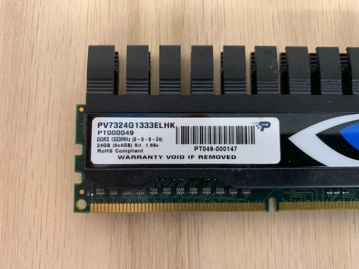 Prever abogado Acostado 16GB - Patriot Viper II "Sector7" (4x4) DDR3-1600, PV7324G1333ELHK | eBay Prever abogado Acostado 16GB - Patriot Viper II "Sector7" (4x4) DDR3-1600, PV7324G1333ELHK | eBay