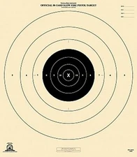 Official NRA B-6 [B6] 50-Yard Slow Fire Pistol, 6 targets & 24 centers on Tag
