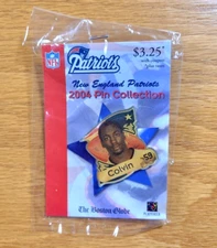 Rosevelt Colvin Hat Lapel Pin New England Patriots Football 2004 Pin Collection