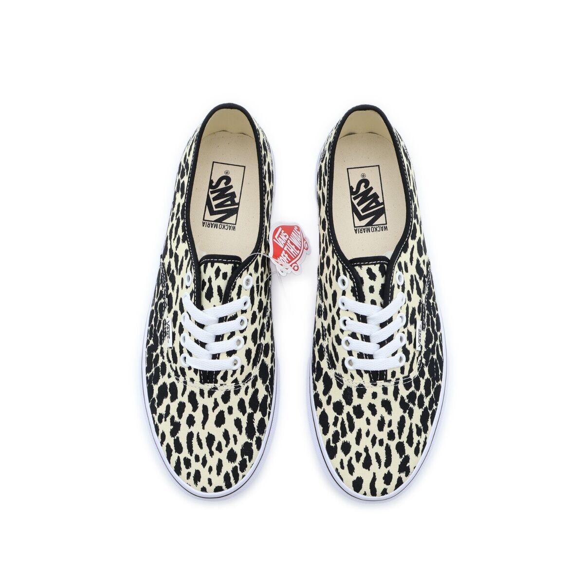 V44WACKOMARIA WACKO MARIA Vans V44 Authentic White Leopard V44WACKOMARIA WACKO MARIA Vans V44 Authentic White Leopard