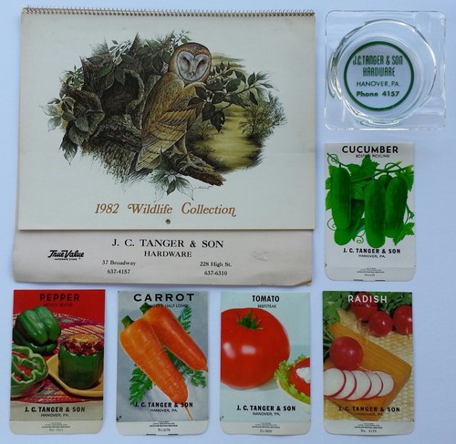J. C. Tanger & Son Hardware, Hanover, PA. Assorted Vintage Advertising Items - Picture 12 of 12