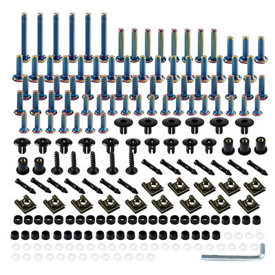 Stainless Steel Fairing Bolt Kit Screws for Kawasaki ZX10R 2011-16