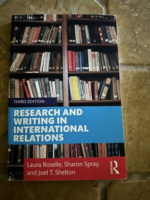 Research and Writing in International Relations. Third Edition | eBay