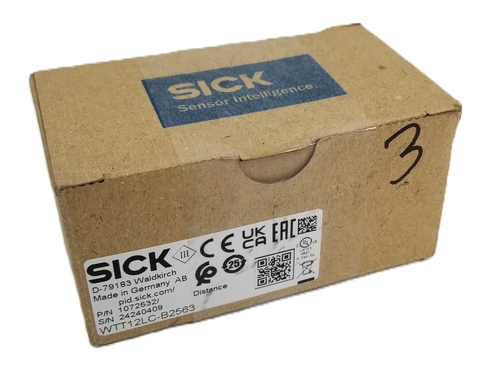 SICK 1072532 Laser Distance Proximity Sensor NPN/PNP Push Pull Laser 10-30V NEW - Image 3 of 4