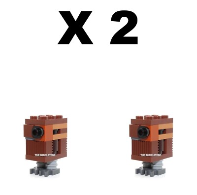 2 x LEGO - STAR WARS - ROTBRAUNER GONK DROID + GESCHENK - 75146 - 2016 - NEU