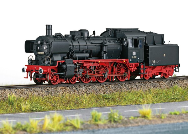 Trix 22892 Dampflokomotive Br 78 1002 Db Ep.Iii Dcc/Mfx+Sound Neu-image