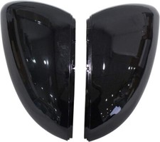 Painted Gloss Black Side Mirror Covers Replacement Cap Fits 15-21 Golf MK7 GTI