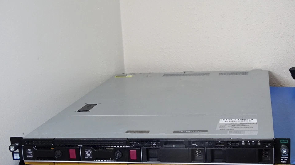 HEWLETT PACKARD HPE ProLiant DL160 Gen9 8GB 2x 1TB - Image 2 of 4