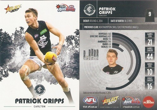 Select 2017 AFL Footy Stars NAB Auskick Common Cards – You Choose - Picture 10 of 44