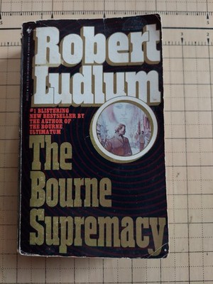 The Bourne Supremacy by Robert Ludlum Paperback Jason Bourne