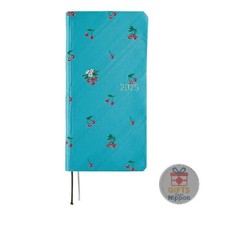 Hobonichi 2025 WeeksMEGA Planner English Slim Cherry Tie Hardcover New