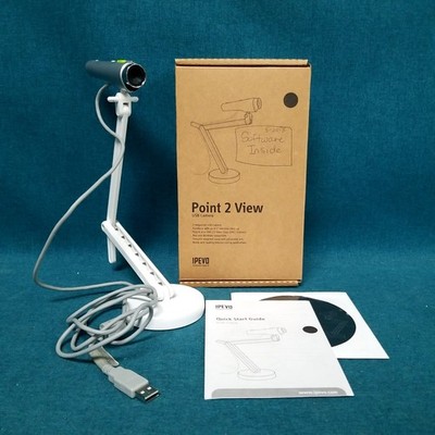 Ipevo Point 2 View USB Camera Web Cam CDVU-031P New NIOB Untested