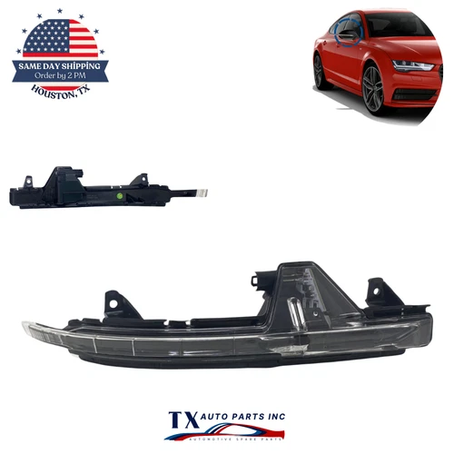 For 2012-2018 AUDI A7 Quattro S7 RS7 Passenger Side Mirror Turn Signal Light