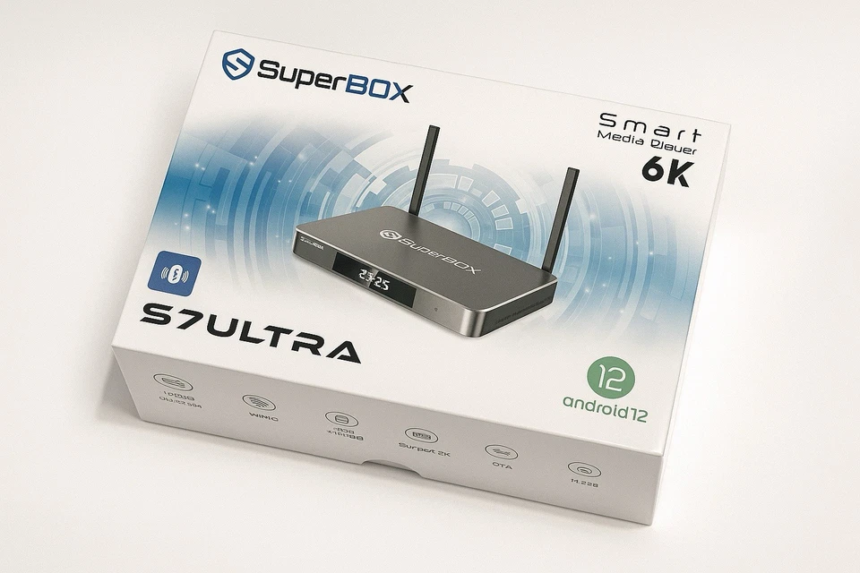 Superbox S7 Ultra 4K Media Streamer · 2025 · Authorized Seller · FAST SHIPPING - Image 2 of 4