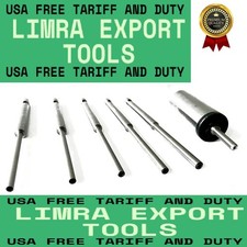 Valve Seat Grinder Stone Holder 11/16 With 5 Pcs Sioux Pilots Sizes 4.5mm to 7mm