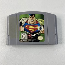 Superman (Nintendo 64, 1999) N64 Authentic Tested