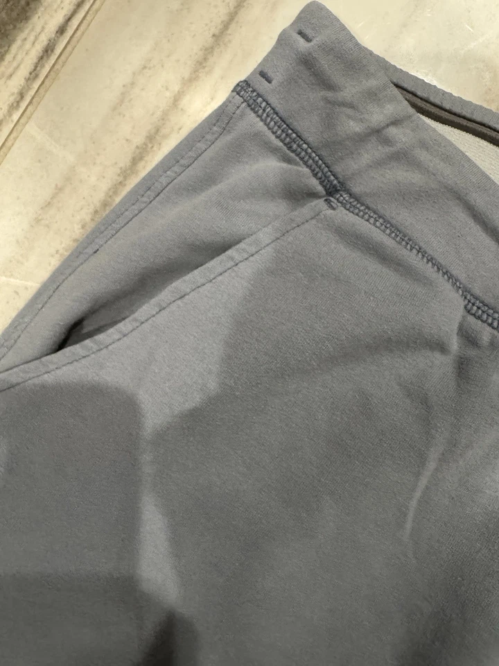 Pantalones de salón XL vintage resistentes a la intemperie azul claro cintura elástica para hombre Foto 3 de 3