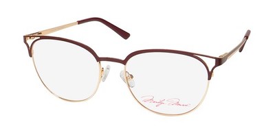 NEW MARILYN MONROE MMO 189 EYEWEAR FULL-RIM 53-17-140 WOMENS RED 615 METAL &