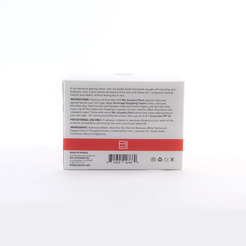 Bio Jouvance - Creme descascador Gommage 2oz/60ml - Para normal/oleoso/pron... - Imagem 3 de 4